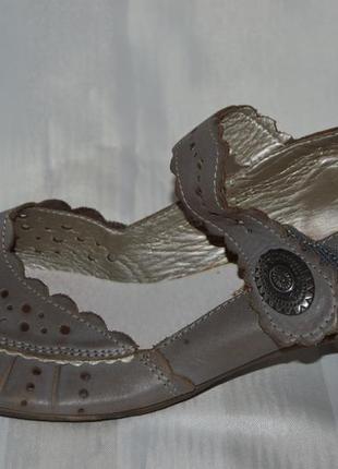 Босоножки кожа rieker размер 39, босоніжки шкіра