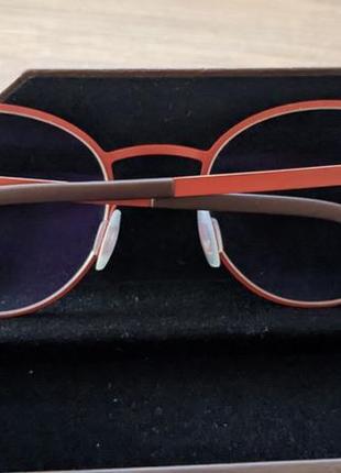 Ультра легкие металлические очки для зрения с диоптриями (-0,5 zeiss)4 фото