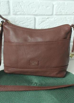 Cultured london сумочка на\или через плечо. натуральная кожа.1 фото