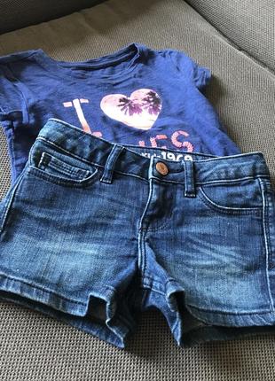 Джинсові шорти gap