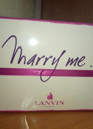 Lanvin marry me - парфюмированная вода - 75 ml4 фото