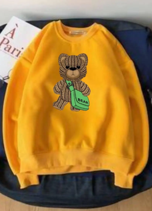 Світшот жіночий із накатом двонитка 9 кольорів 42-44 46-48 rin4950-164ве