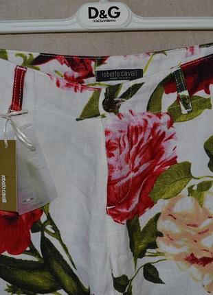 Cavalli брюки лен 28р 6