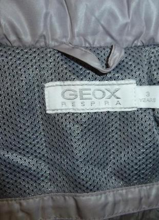 Демисезонная куртка geox respra на 3 года рост 98 см8 фото