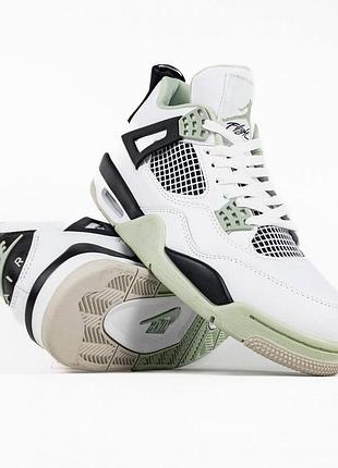 Мужские кроссовки nike air jordan 4 seafoam v2 / smb