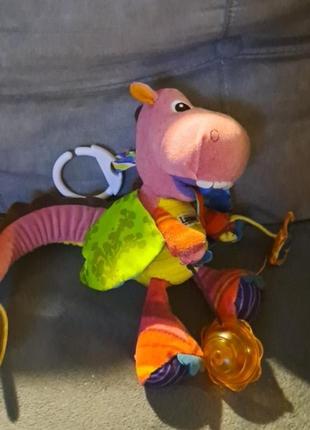 Мягкая игрушка подвеска дракон lamaze