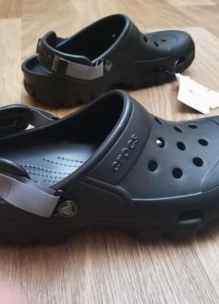 Мужские сабо клоги шлепанцы крокс crocs offroad sport clog оригинал