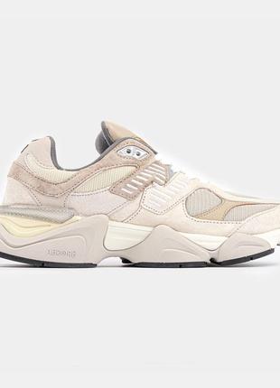 Жіночі кросівки new balance 9060 grey beige / smb2 фото