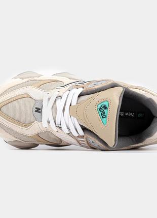 Жіночі кросівки new balance 9060 grey beige / smb3 фото