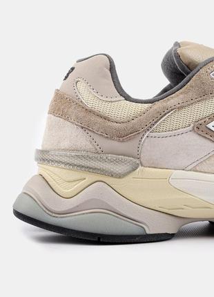 Жіночі кросівки new balance 9060 grey beige / smb5 фото