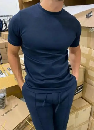 Cпортивный костюм мужской двунить 4 цвета 46-48,50-52 2plgu1437-0201iве