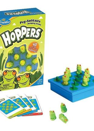 Настільна гра-головоломка hoppers лягушата 6703 thinkfun