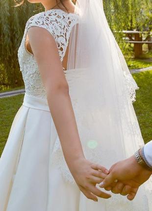 Очень красивое свадебное платье2 фото
