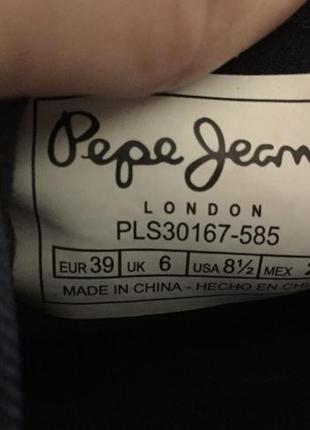 Мокасины pepe jeans6 фото