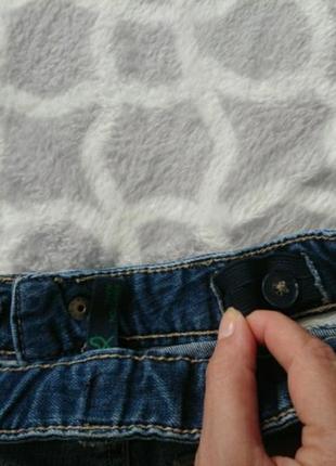 Джинсовые шортики  от benetton jeans4 фото