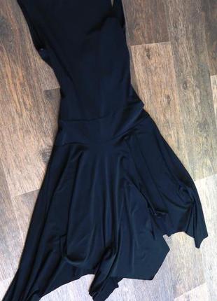 Стильное черное платье5 фото