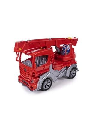 Детская машинка автокран fs1 orion 148or с крючком (красный)