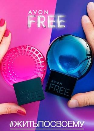 Avon free for him.туалетная вода эйвон фри для него.  avon free for her. парфюм эйвон фри для неё.