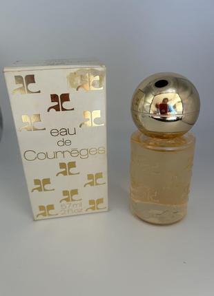 Винтажная туалетная вода courreges eau de courreges