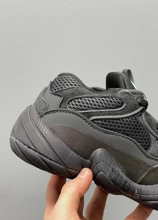 Adidas yeezy boost 500 utility black8 фото