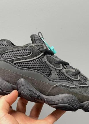 Adidas yeezy boost 500 utility black7 фото