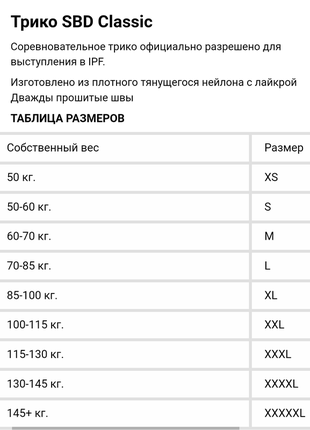 Sbd комплект екіпірування для пауерліфтингу9 фото