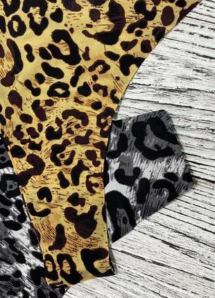 Трусы женские бесшовные стринги 2 шт в наборе леопардовый принт, размер xs-s3 фото