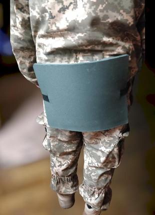 Каримат сидушка полевая прочная, сиденье армейское походный коврик под попу