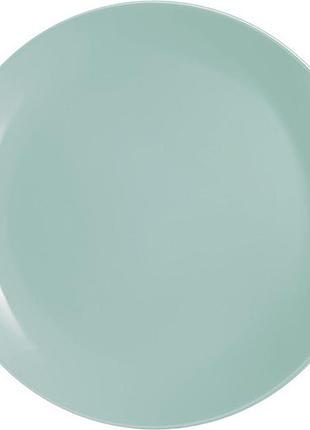 Тарелка подставная luminarc diwali light turquoise p2013 27 см