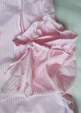 Стильная блуза в полоску4 фото