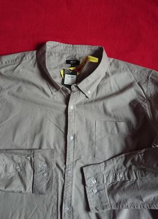 Брендовая фирменная английская коттоновая хлопковая рубашка рубашка jacamo,новая с бирками, большой размер 5-7xl.3 фото