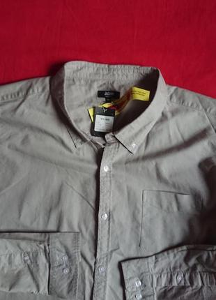 Брендовая фирменная английская коттоновая хлопковая рубашка рубашка jacamo,новая с бирками, большой размер 5-7xl.4 фото