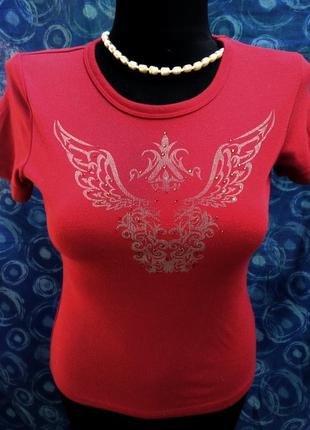 Футболка красная 44-46