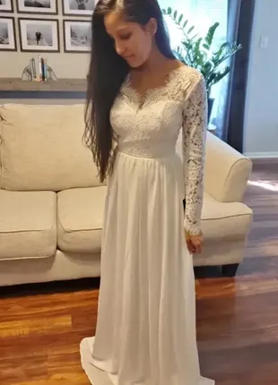 Свадебное платье lulu's4 фото