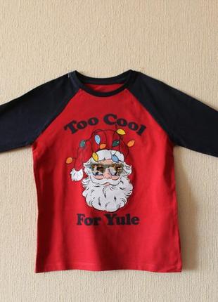 Стильный новогодний реглан next для стильного парня