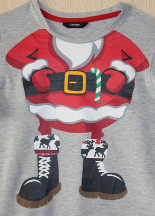 Стильный новогодний реглан george для стильного парня