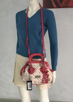 Patrizia pepe сумка сумочка в сердечки кросс-боди