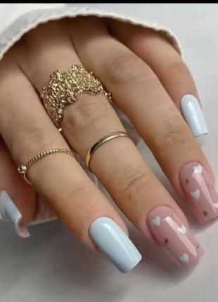 Накладні нігті 24 штуки