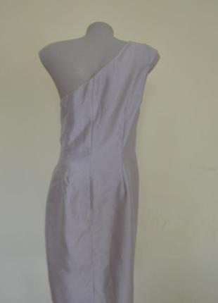 Шикарное брендовое нарядное платье на одно плечо5 фото