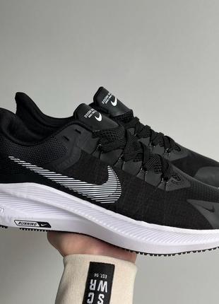 Мужские кроссовки nike zoom air running black/white