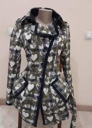 Классний плащик плащ тренч