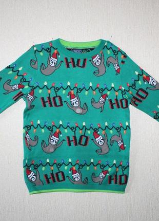 Стильний новорічний светр next для стильного хлопця
