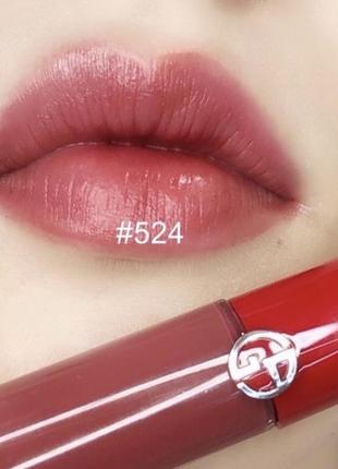 Матова губна помада, відтінок 524 giorgio armani lip maestro, 1.5 мл3 фото