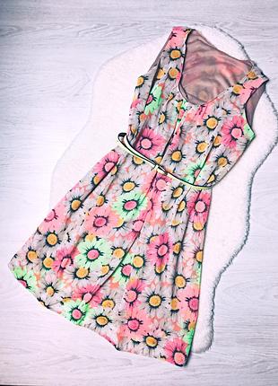 Платье в цветочек