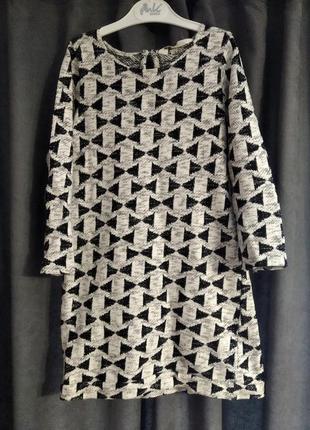 Вязаное платье прямого кроя h&amp;m