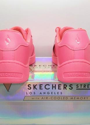 Кожаные кроссовки кеды skechers оригинал2 фото