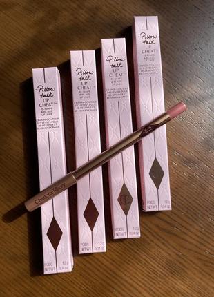 Олівець для губ charlotte tilbury lip cheat pillow talk medium