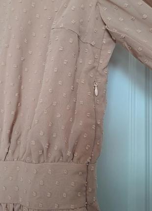 Нежное платье из шифона на подкладе gepur8 фото
