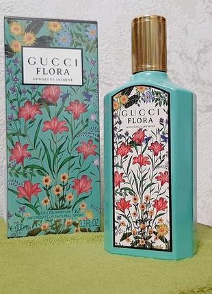 Gucci flora gorgeous jasmine edp💥оригінал 2 мл розпив аромату жасмин3 фото