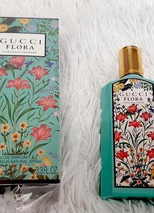 Gucci flora gorgeous jasmine edp💥оригінал 2 мл розпив аромату жасмин4 фото